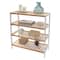 Organize It All Sonora Bamboo 4-Tier Shelf